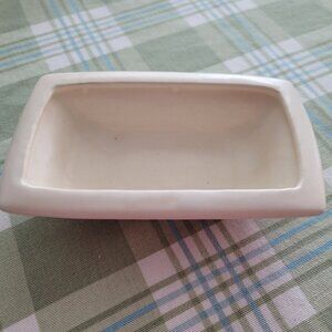 Vintage McCoy White Rectangle Dish